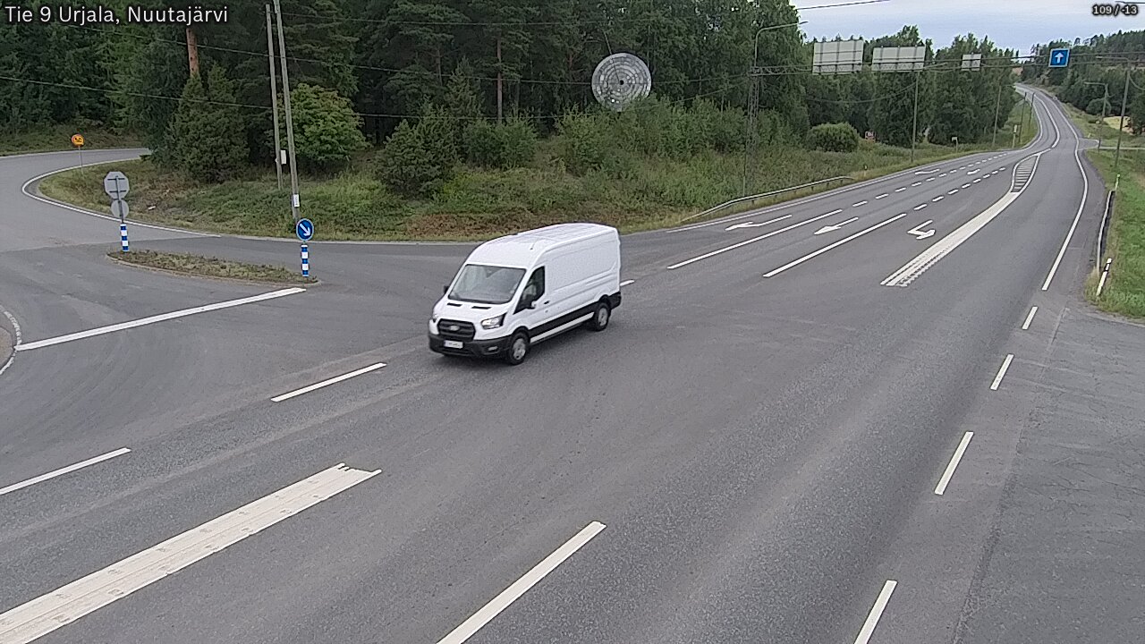 Kelikamerat Kuva Tie 9 Urjala, Nuutajärvi, Urjala, Pirkanmaa