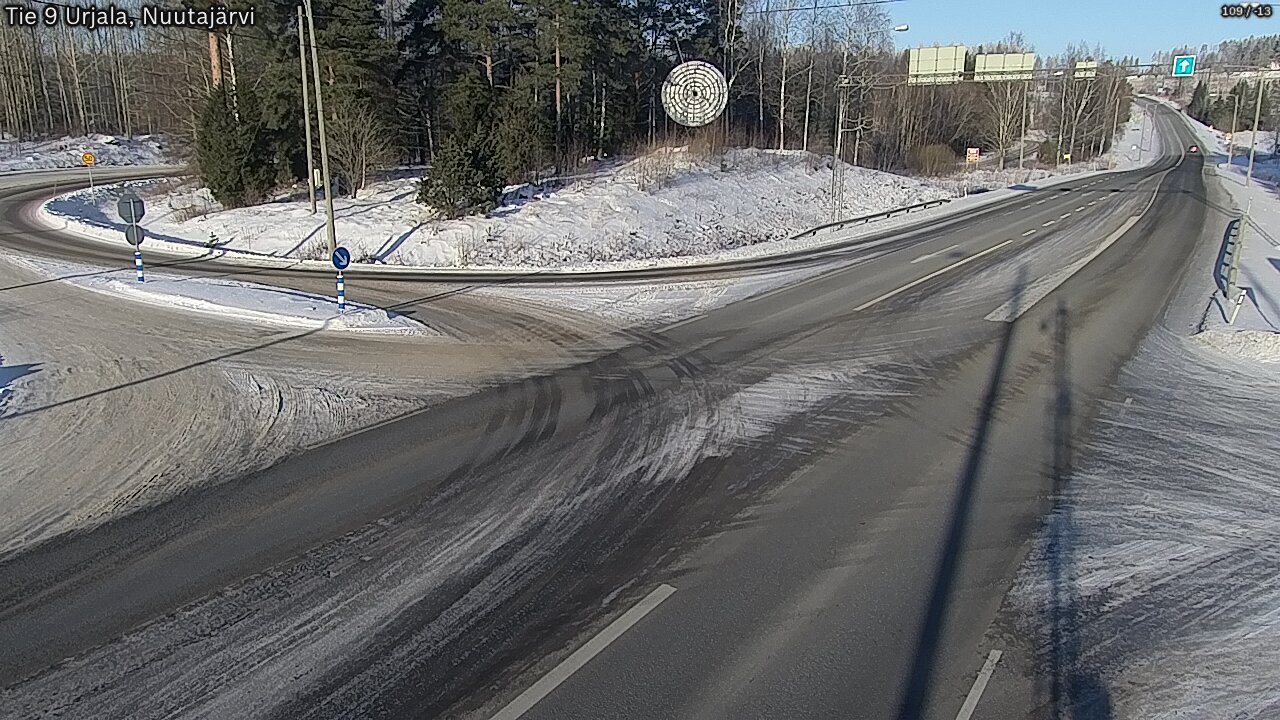 Weather Camera Image Road 9 Urjala, Nuutajärvi, Urjala, Pirkanmaa
