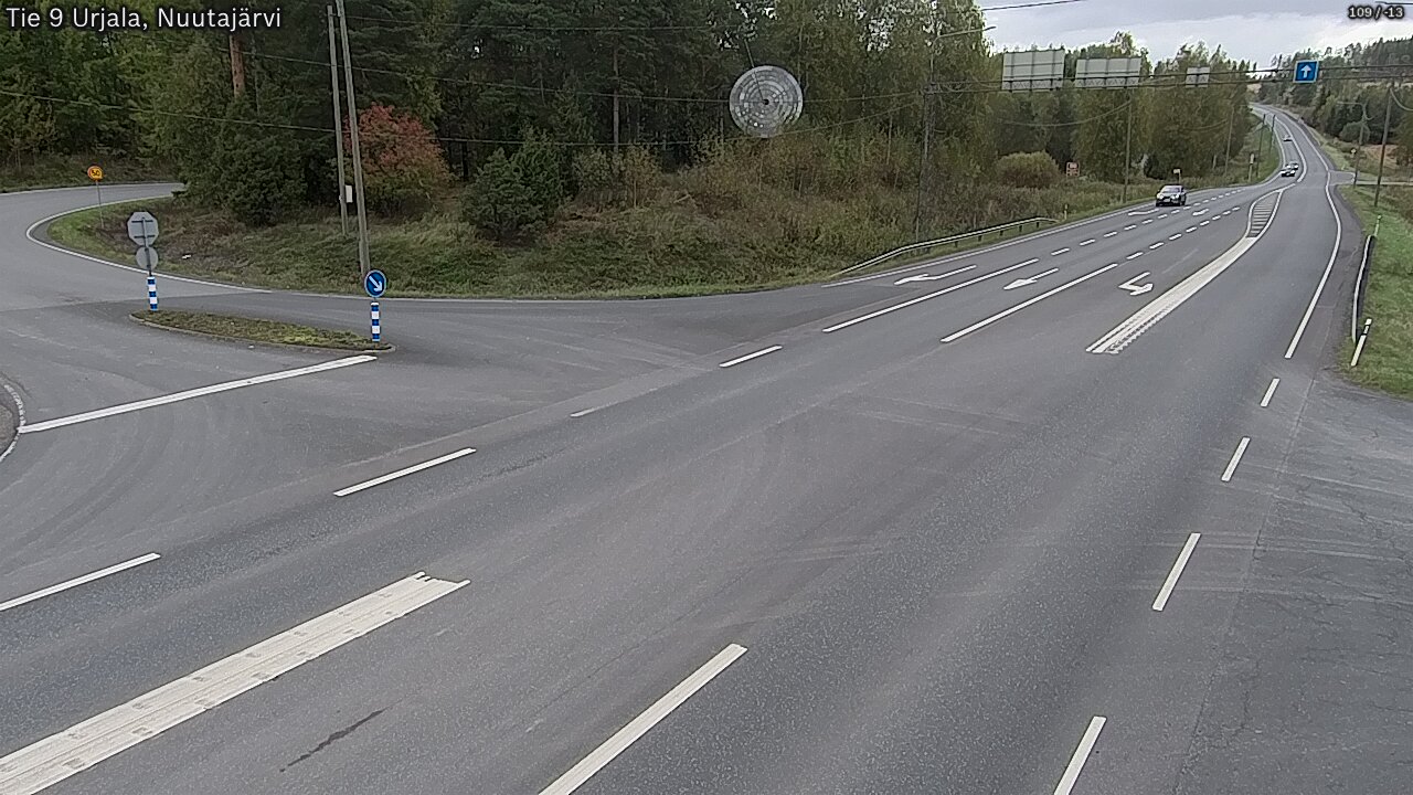 Kelikamerat Kuva Tie 9 Urjala, Nuutajärvi, Urjala, Pirkanmaa