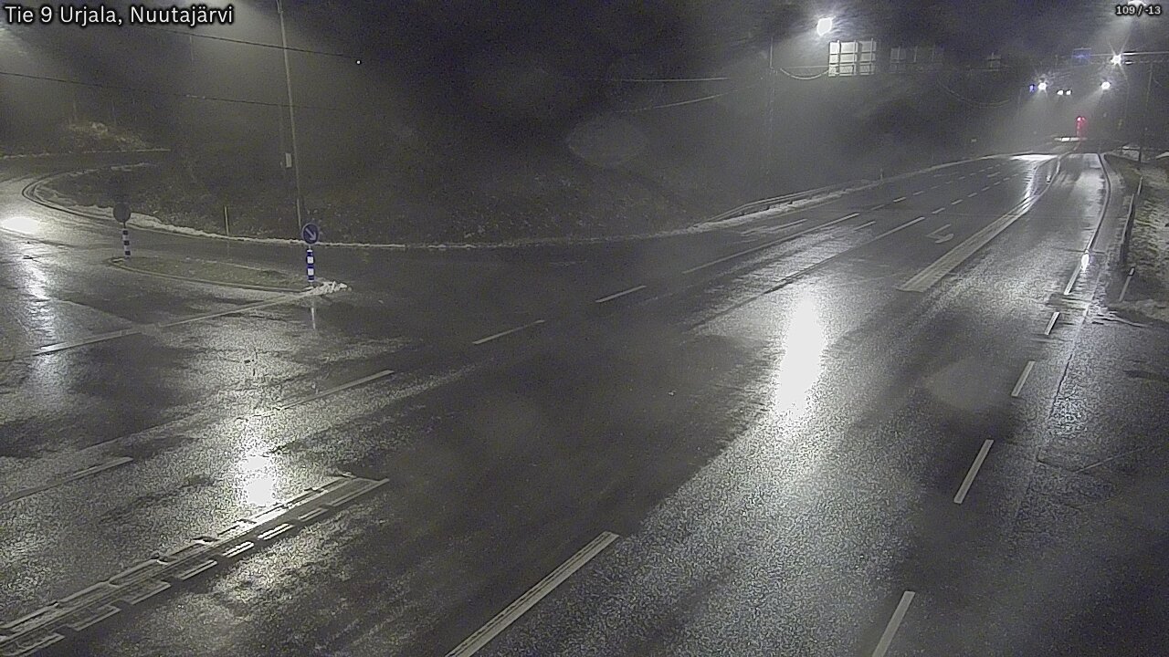 Weather Camera Image Väg 9 Urjala, Notsjö, Urjala, Pirkanmaa