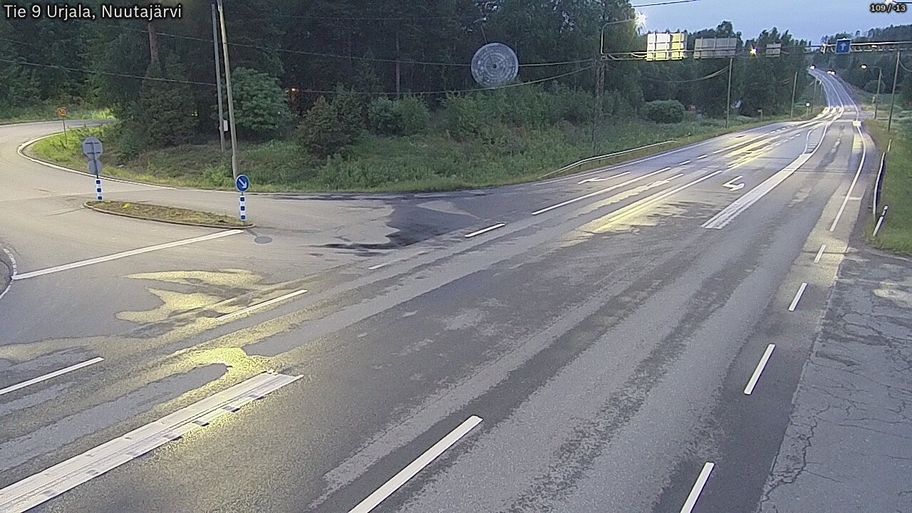 Kelikamerat Kuva Tie 9 Urjala, Nuutajärvi, Urjala, Pirkanmaa