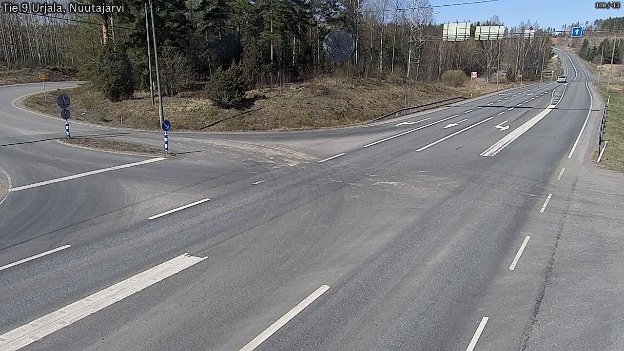Kelikamerat Kuva Tie 9 Urjala, Nuutajärvi, Urjala, Pirkanmaa
