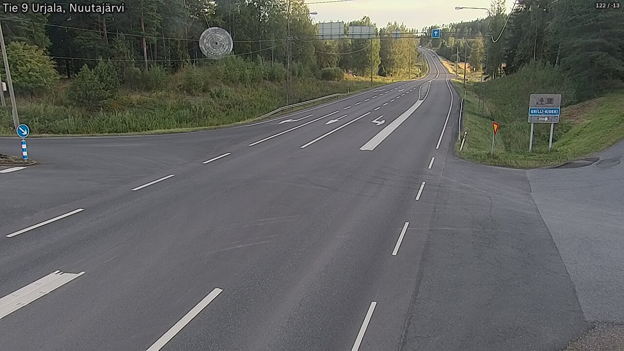 Kelikamerat Kuva Tie 9 Urjala, Nuutajärvi, Urjala, Pirkanmaa
