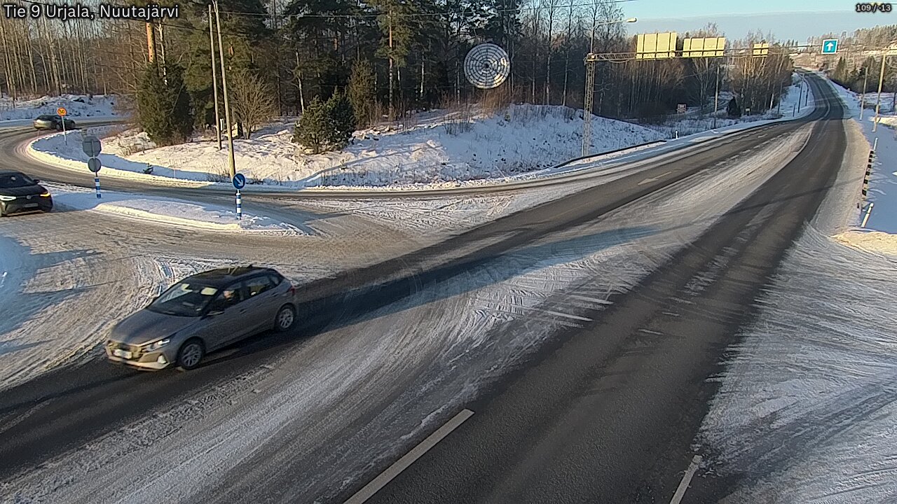 Kelikamerat Kuva Tie 9 Urjala, Nuutajärvi, Urjala, Pirkanmaa