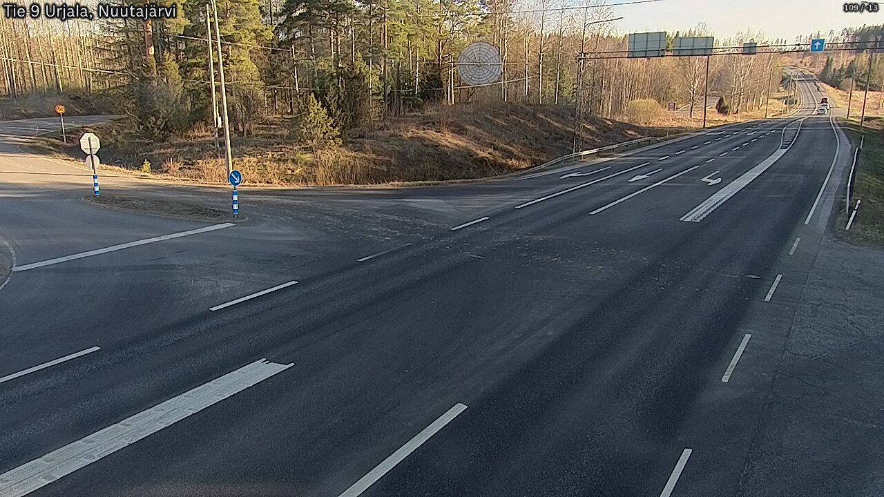 Kelikamerat Kuva Tie 9 Urjala, Nuutajärvi, Urjala, Pirkanmaa