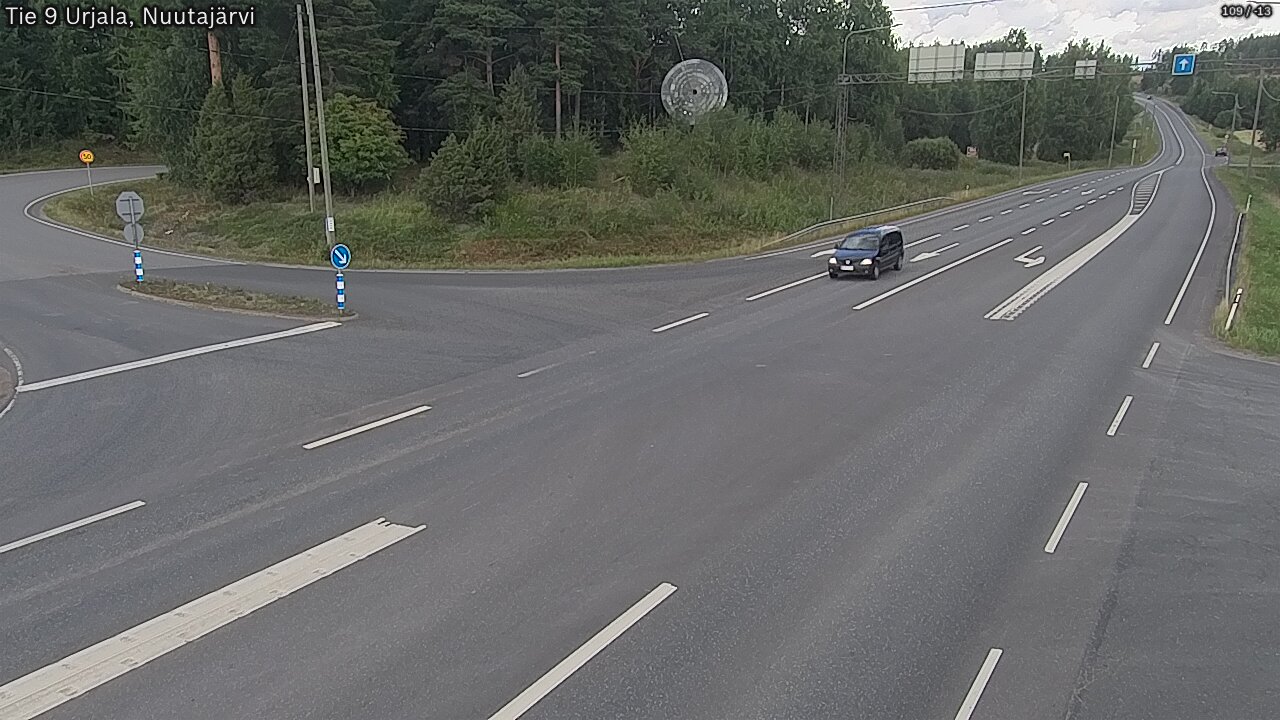 Kelikamerat Kuva Tie 9 Urjala, Nuutajärvi, Urjala, Pirkanmaa