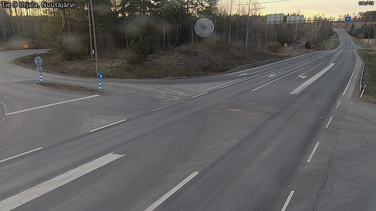 Kelikamerat Kuva Tie 9 Urjala, Nuutajärvi, Urjala, Pirkanmaa