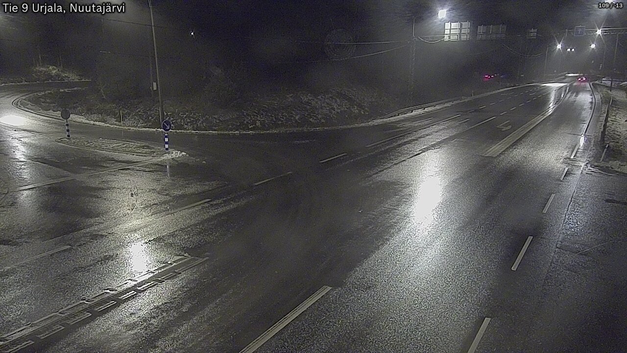 Weather Camera Image Väg 9 Urjala, Notsjö, Urjala, Pirkanmaa
