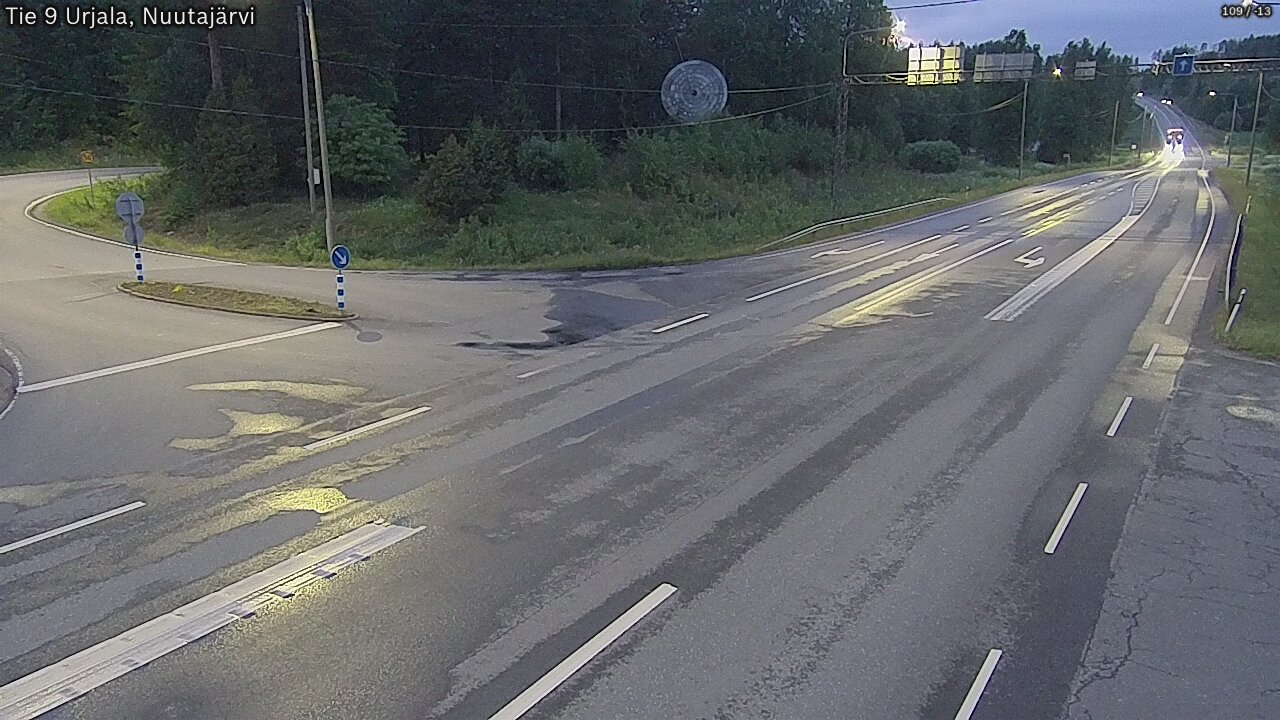 Kelikamerat Kuva Tie 9 Urjala, Nuutajärvi, Urjala, Pirkanmaa