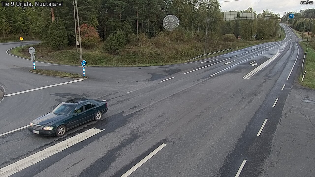 Weather Camera Image Road 9 Urjala, Nuutajärvi, Urjala, Pirkanmaa