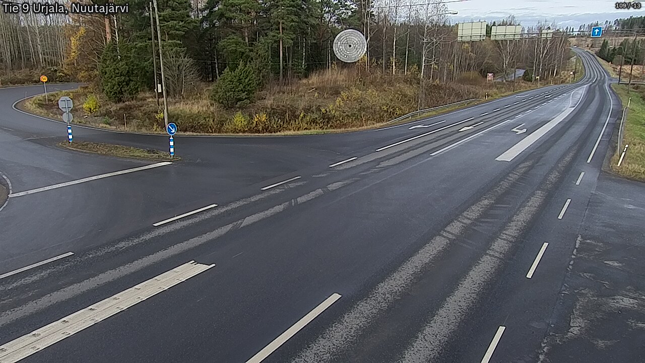 Kelikamerat Kuva Tie 9 Urjala, Nuutajärvi, Urjala, Pirkanmaa