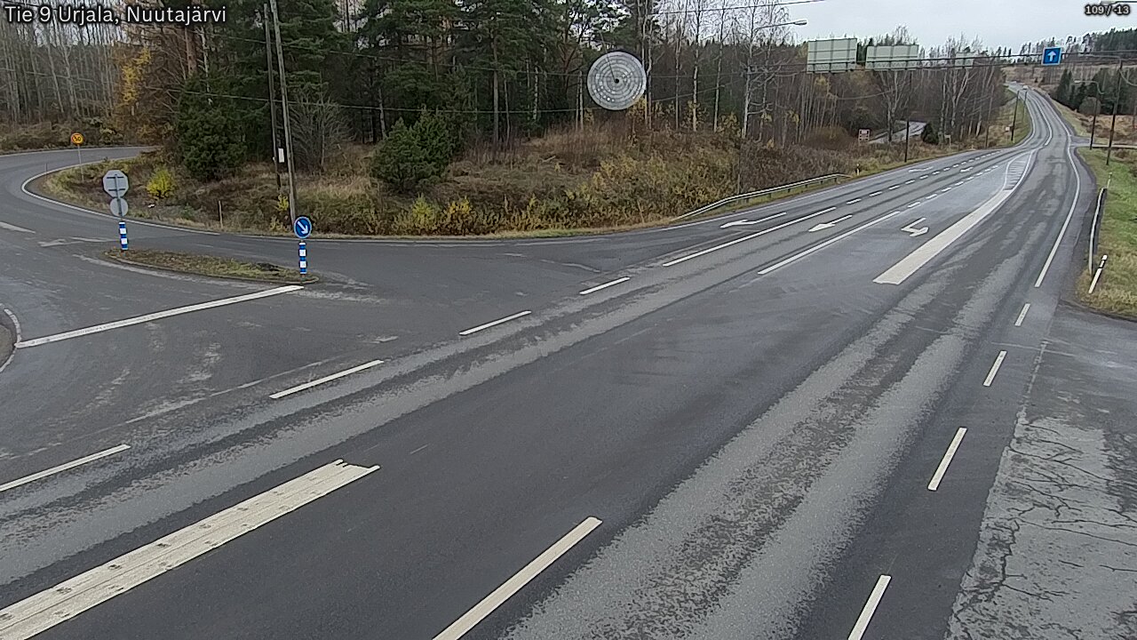 Kelikamerat Kuva Tie 9 Urjala, Nuutajärvi, Urjala, Pirkanmaa