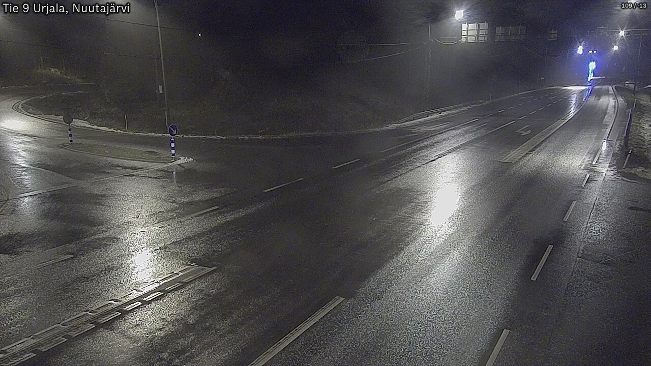 Weather Camera Image Väg 9 Urjala, Notsjö, Urjala, Pirkanmaa