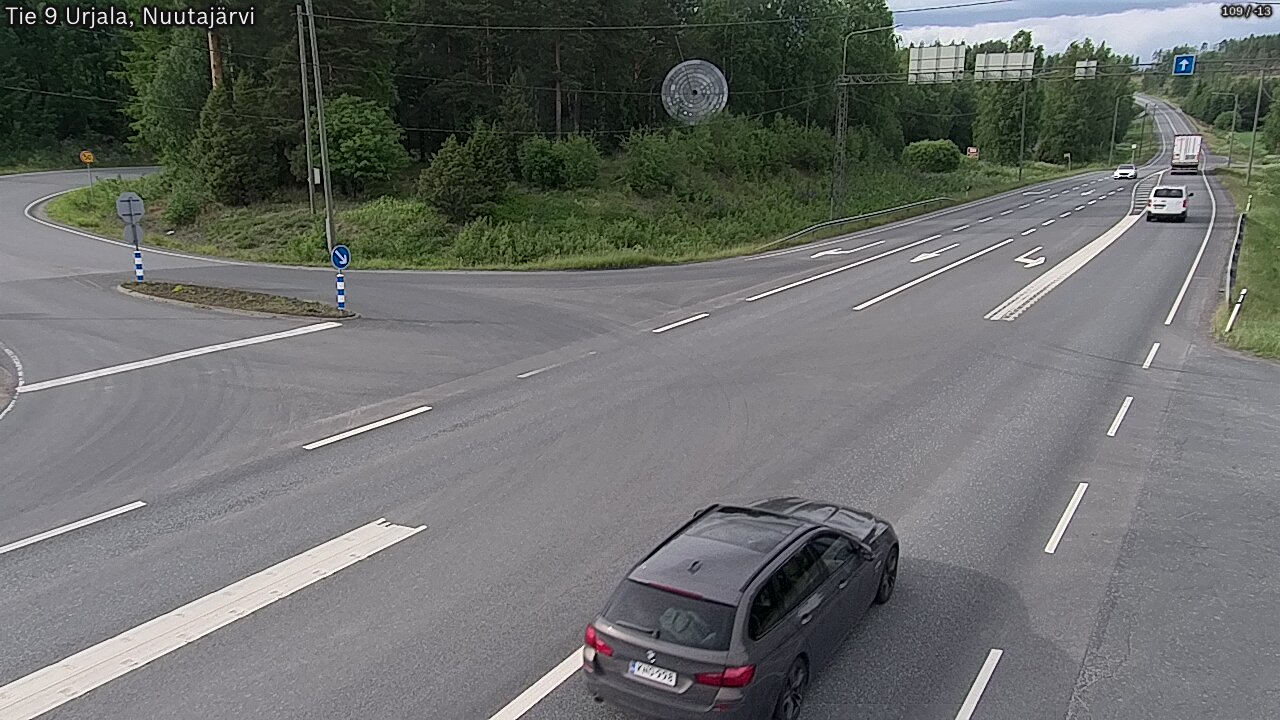 Kelikamerat Kuva Tie 9 Urjala, Nuutajärvi, Urjala, Pirkanmaa