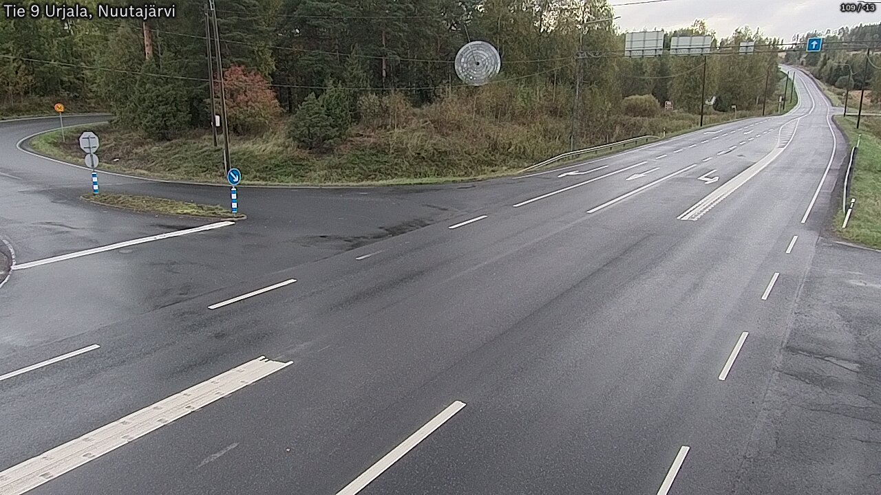 Kelikamerat Kuva Tie 9 Urjala, Nuutajärvi, Urjala, Pirkanmaa