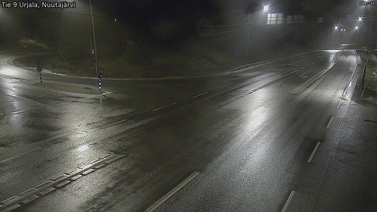 Weather Camera Image Väg 9 Urjala, Notsjö, Urjala, Pirkanmaa