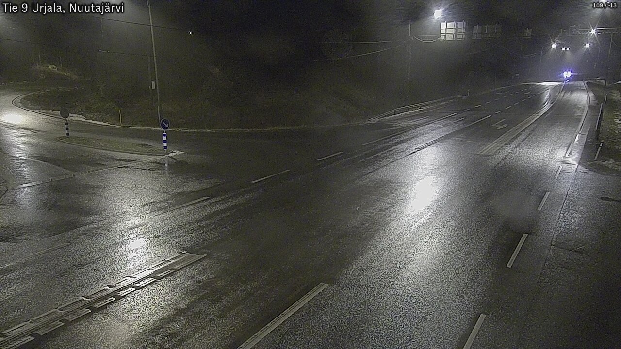Weather Camera Image Väg 9 Urjala, Notsjö, Urjala, Pirkanmaa