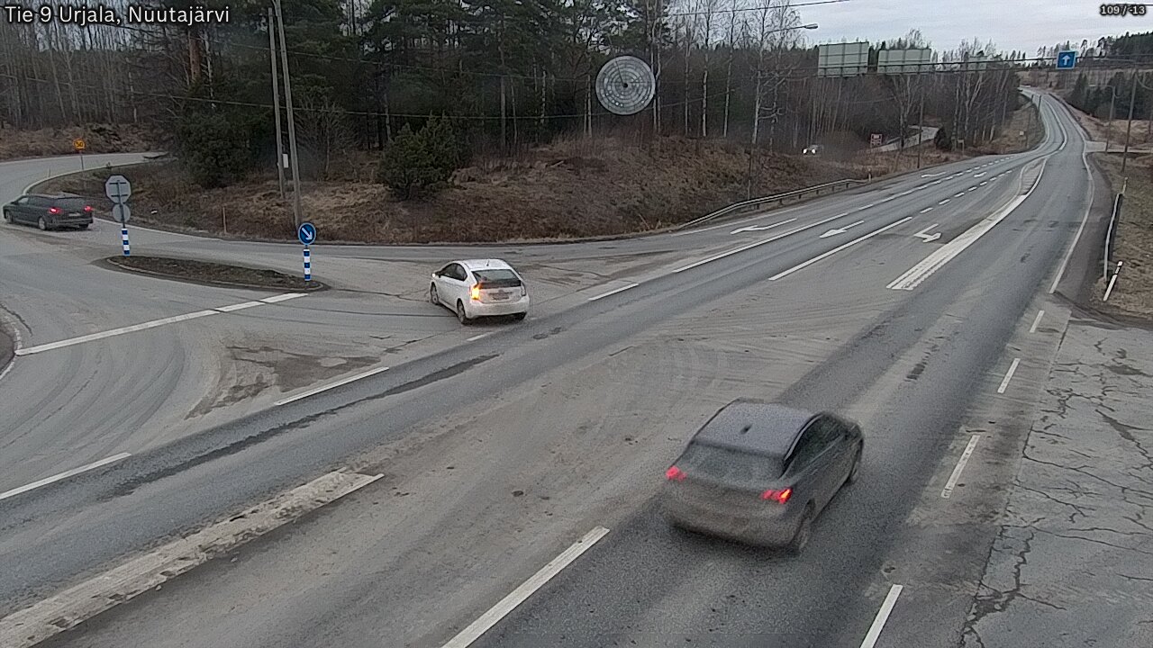 Kelikamerat Kuva Tie 9 Urjala, Nuutajärvi, Urjala, Pirkanmaa