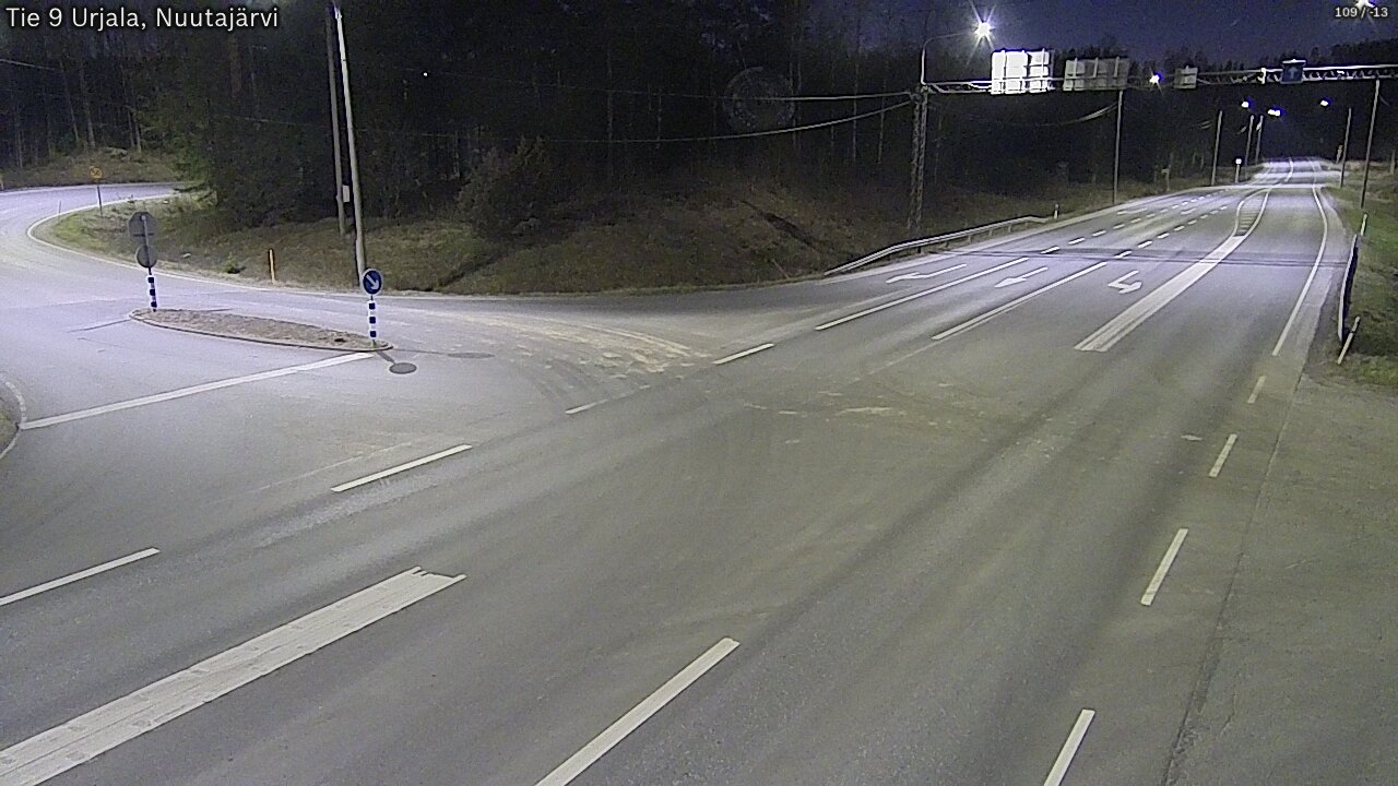 Weather Camera Image Road 9 Urjala, Nuutajärvi, Urjala, Pirkanmaa