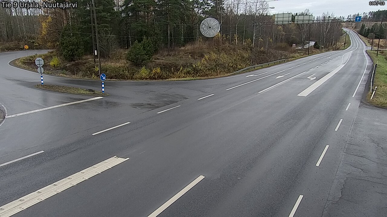 Kelikamerat Kuva Tie 9 Urjala, Nuutajärvi, Urjala, Pirkanmaa