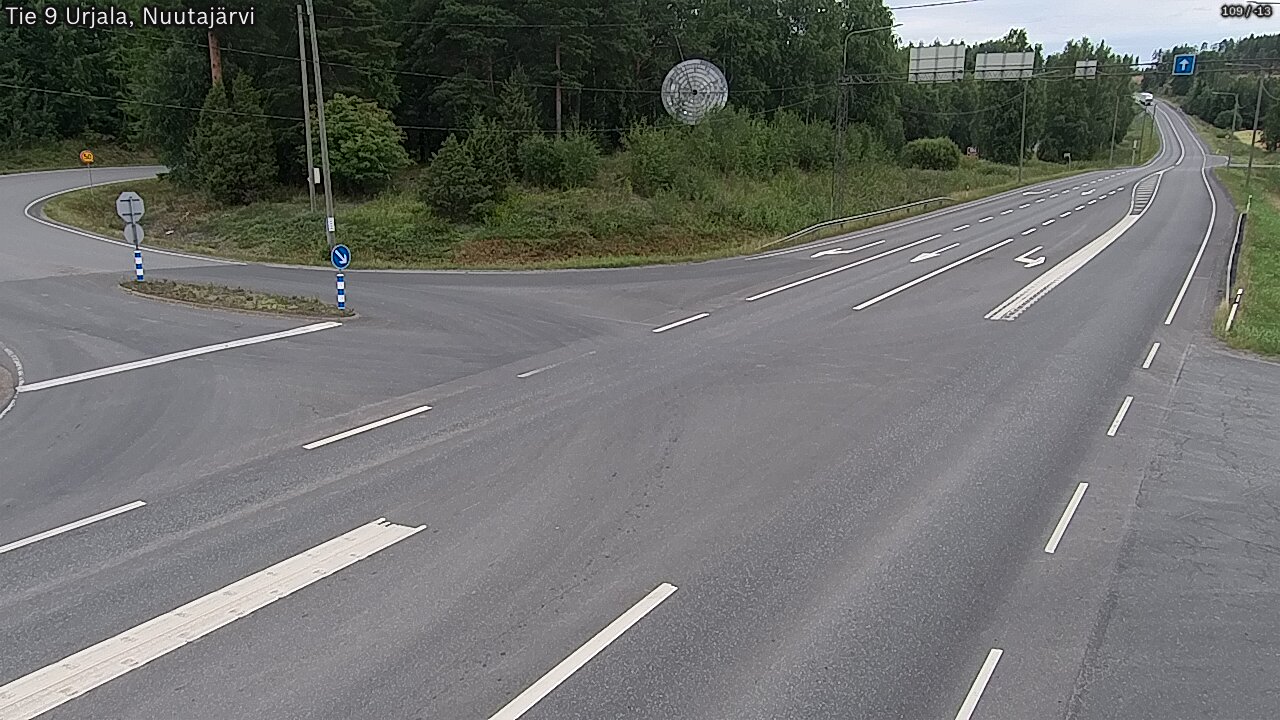 Kelikamerat Kuva Tie 9 Urjala, Nuutajärvi, Urjala, Pirkanmaa