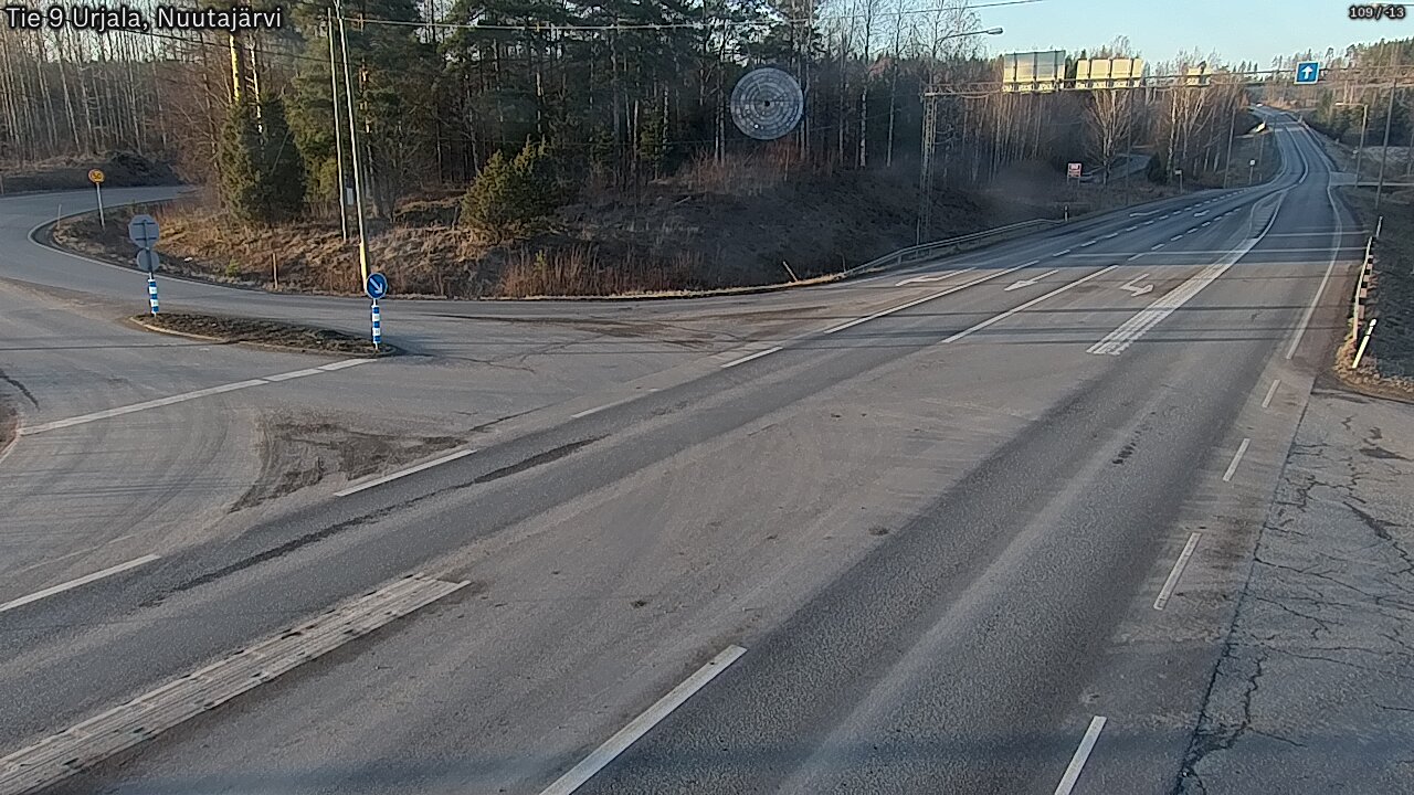 Weather Camera Image Road 9 Urjala, Nuutajärvi, Urjala, Pirkanmaa