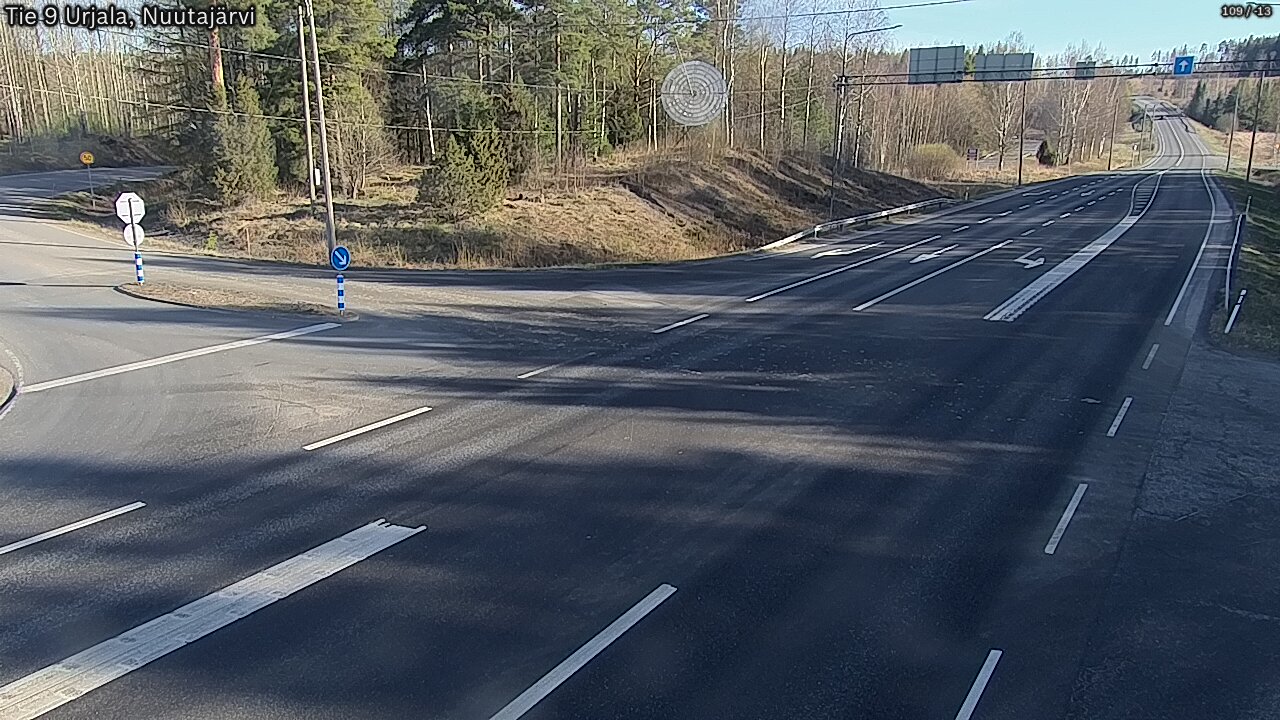 Kelikamerat Kuva Tie 9 Urjala, Nuutajärvi, Urjala, Pirkanmaa