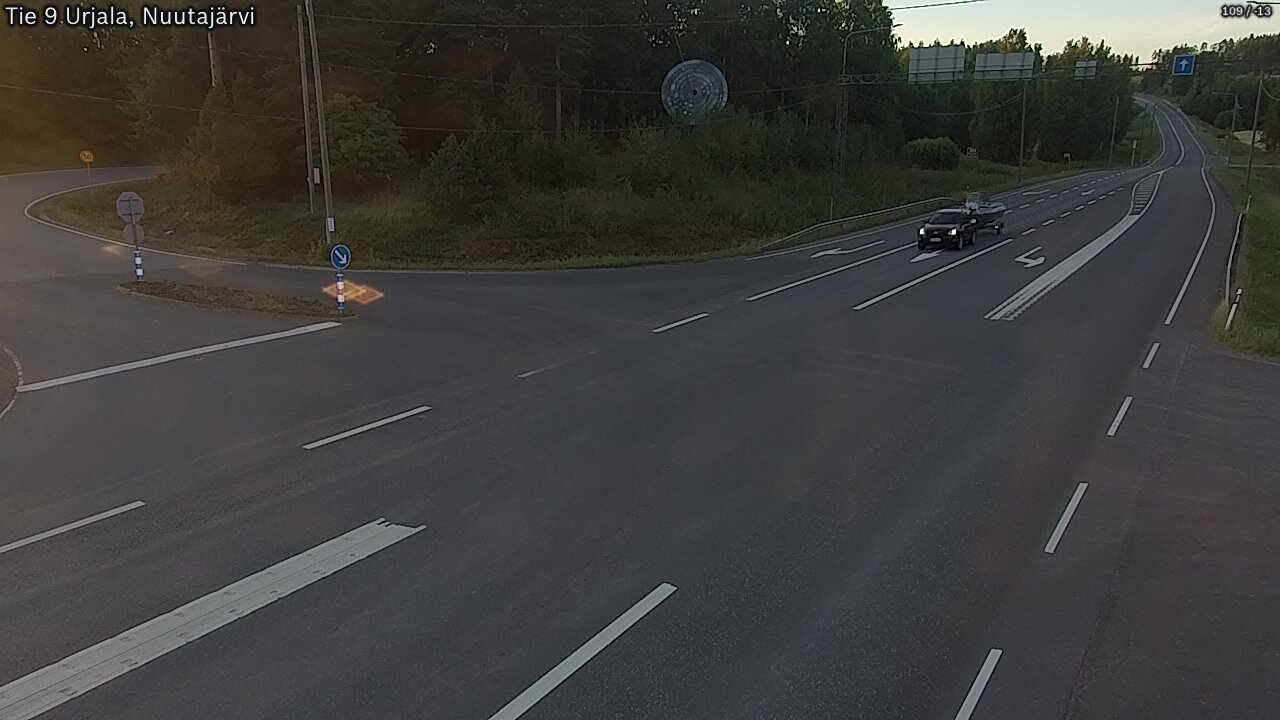 Kelikamerat Kuva Tie 9 Urjala, Nuutajärvi, Urjala, Pirkanmaa