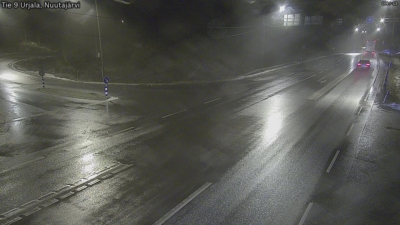Weather Camera Image Väg 9 Urjala, Notsjö, Urjala, Pirkanmaa