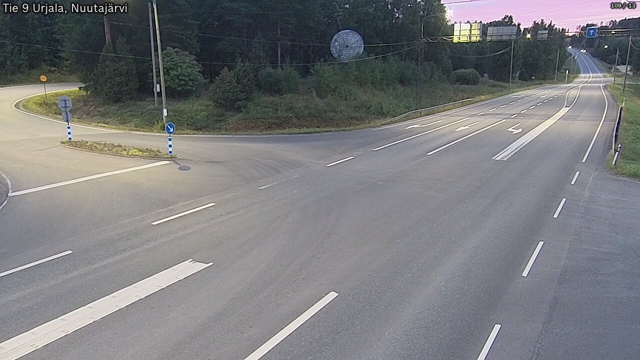 Kelikamerat Kuva Tie 9 Urjala, Nuutajärvi, Urjala, Pirkanmaa