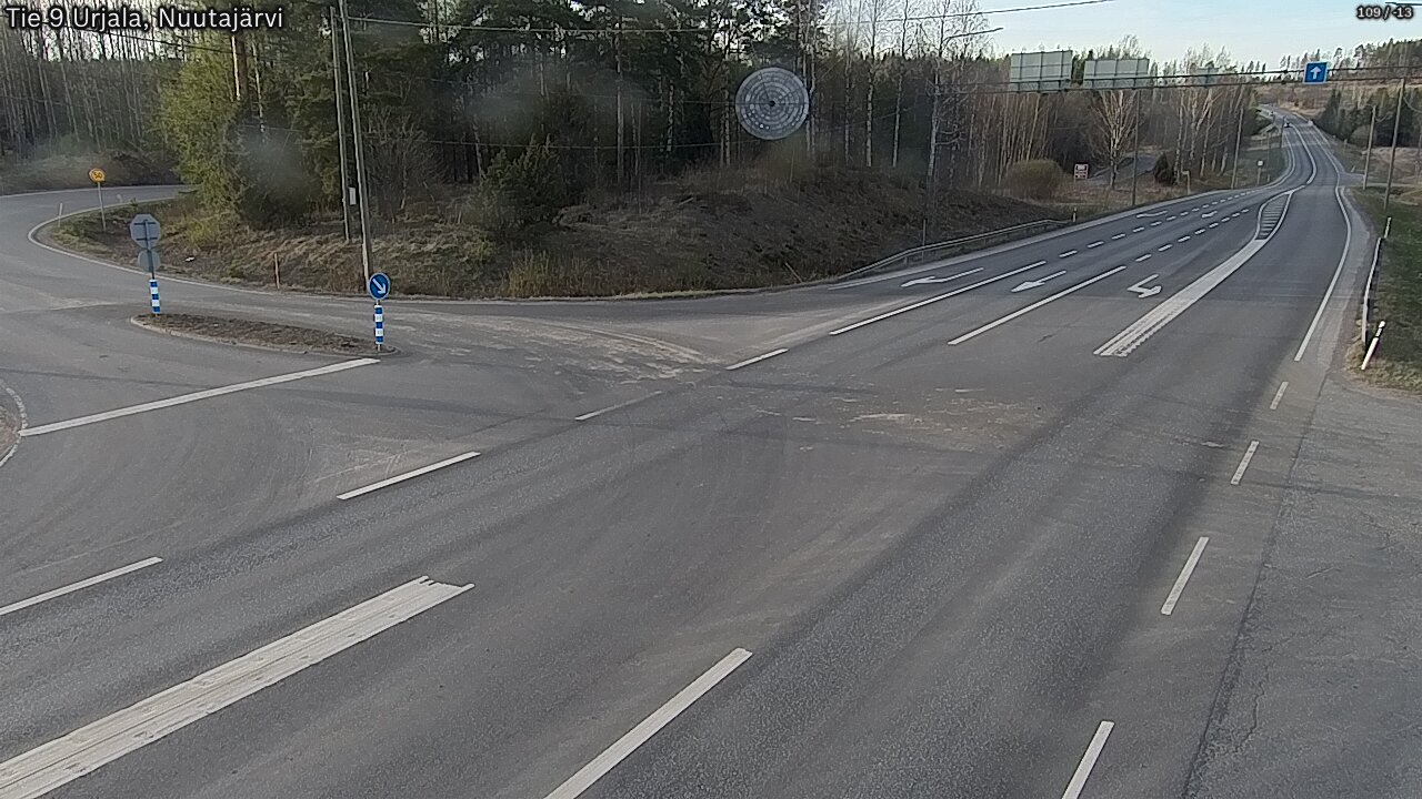 Kelikamerat Kuva Tie 9 Urjala, Nuutajärvi, Urjala, Pirkanmaa
