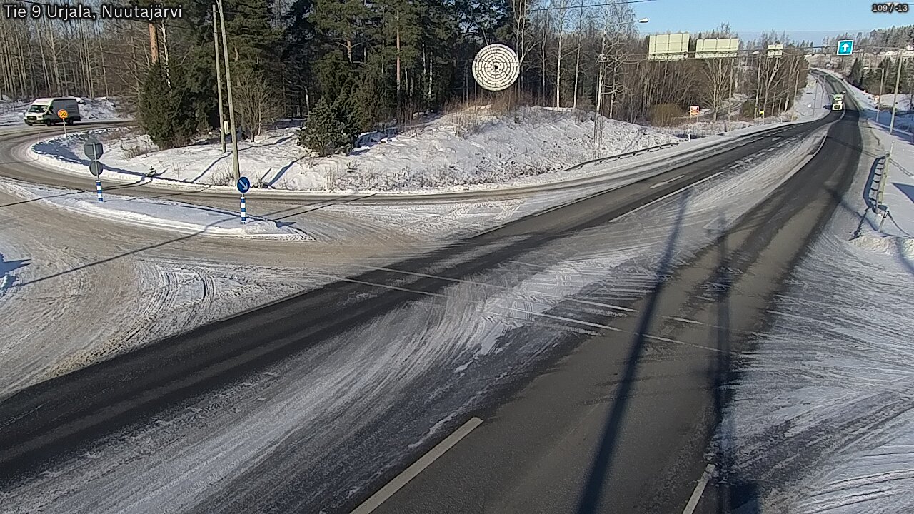 Kelikamerat Kuva Tie 9 Urjala, Nuutajärvi, Urjala, Pirkanmaa