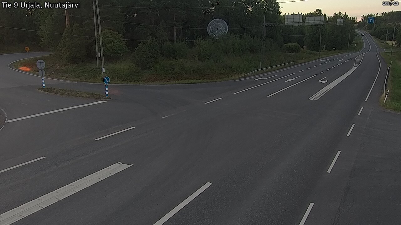 Kelikamerat Kuva Tie 9 Urjala, Nuutajärvi, Urjala, Pirkanmaa
