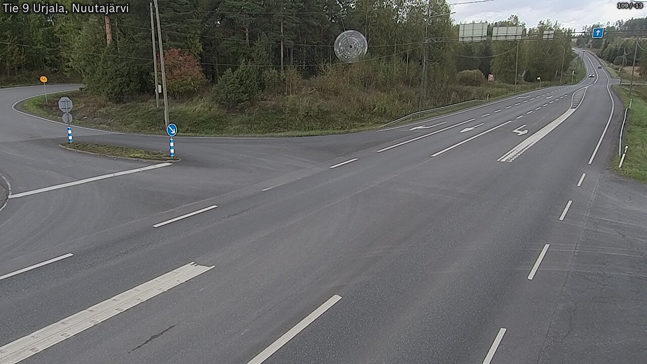 Kelikamerat Kuva Tie 9 Urjala, Nuutajärvi, Urjala, Pirkanmaa