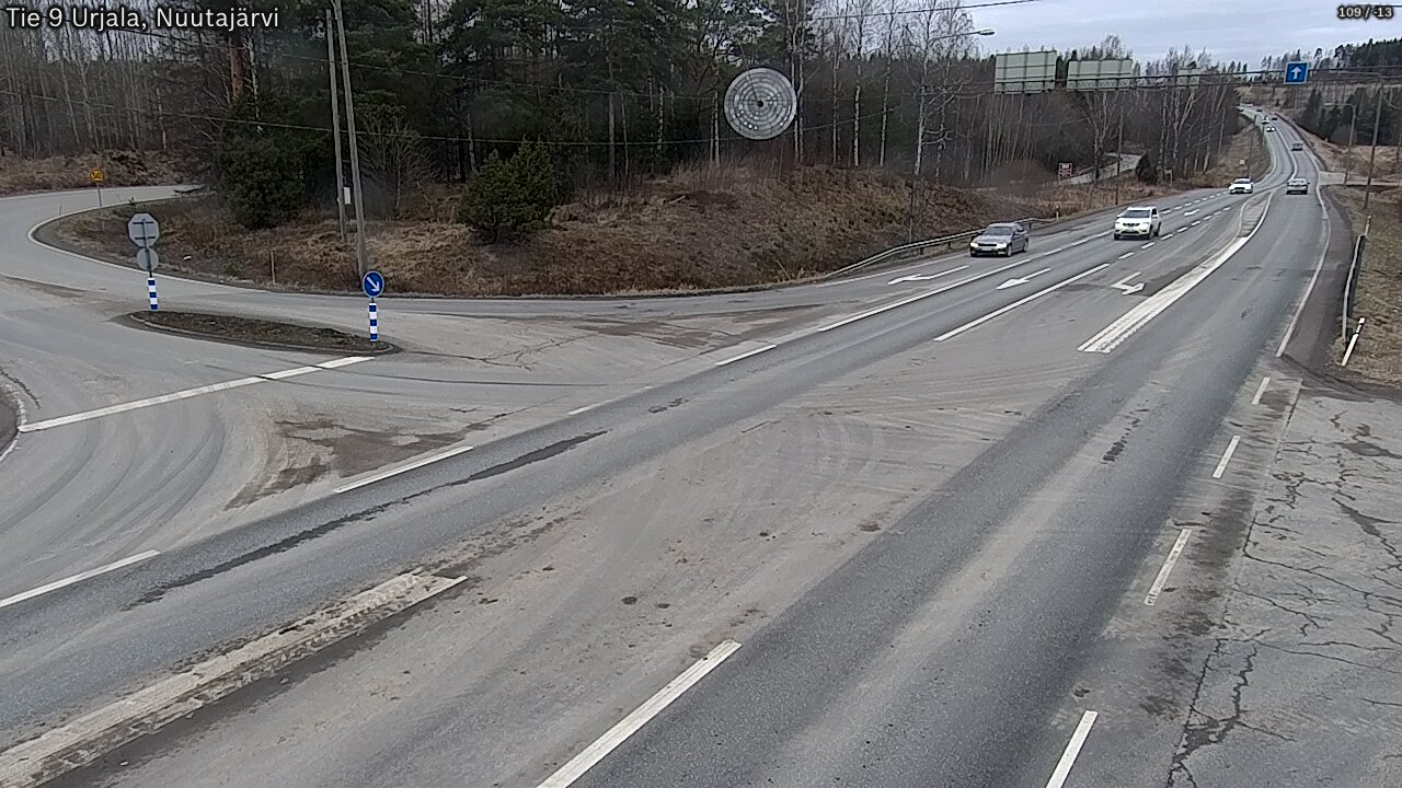 Kelikamerat Kuva Tie 9 Urjala, Nuutajärvi, Urjala, Pirkanmaa