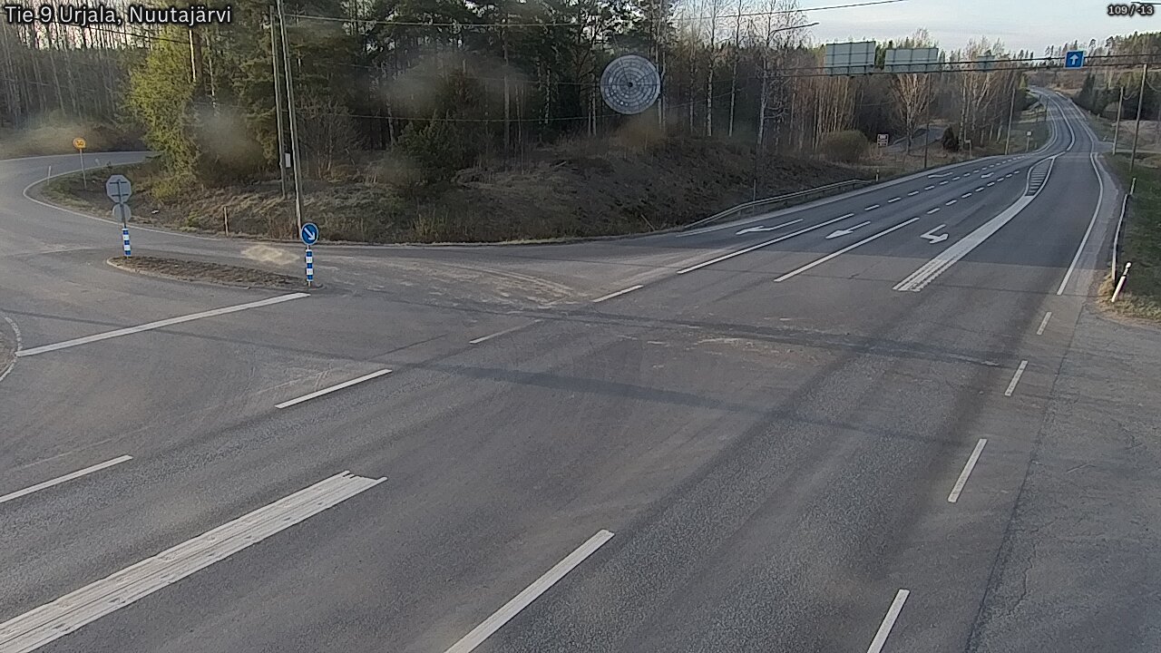 Kelikamerat Kuva Tie 9 Urjala, Nuutajärvi, Urjala, Pirkanmaa
