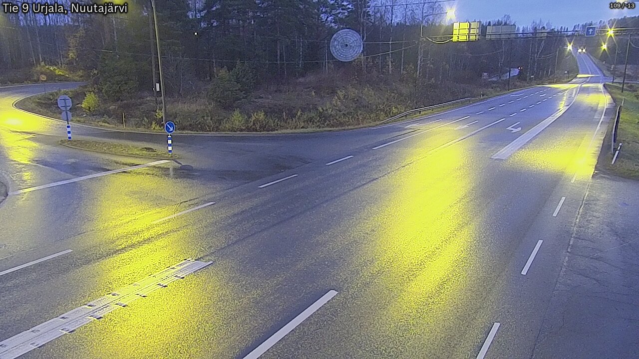 Kelikamerat Kuva Tie 9 Urjala, Nuutajärvi, Urjala, Pirkanmaa