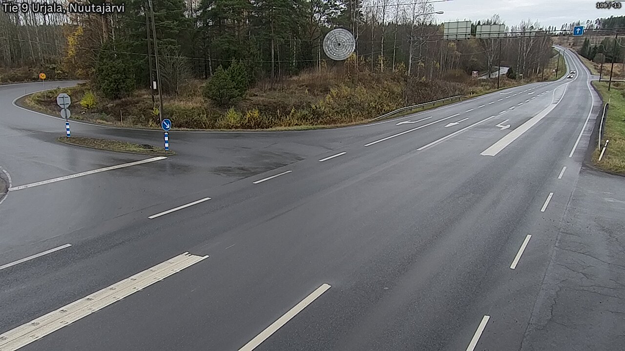 Kelikamerat Kuva Tie 9 Urjala, Nuutajärvi, Urjala, Pirkanmaa