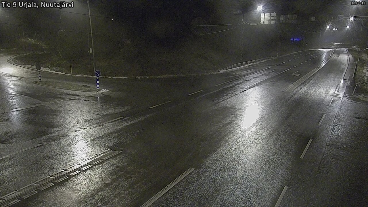 Weather Camera Image Väg 9 Urjala, Notsjö, Urjala, Pirkanmaa