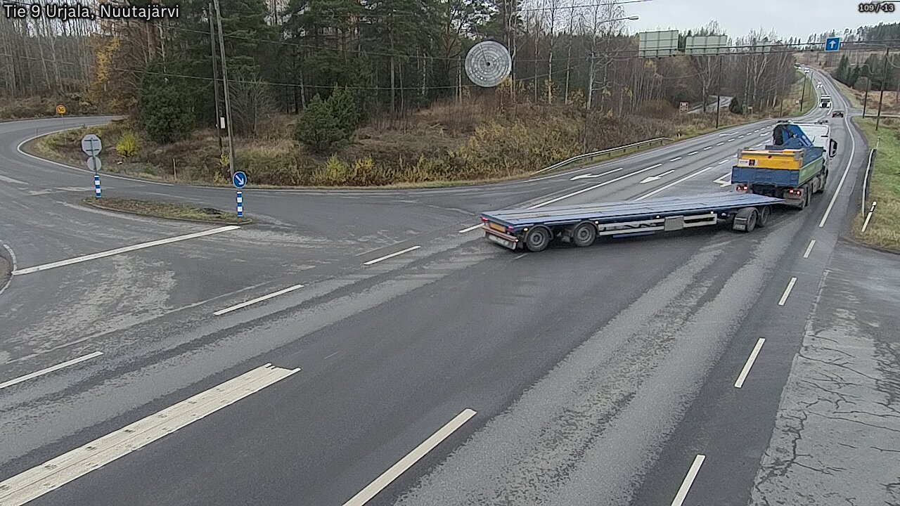 Kelikamerat Kuva Tie 9 Urjala, Nuutajärvi, Urjala, Pirkanmaa