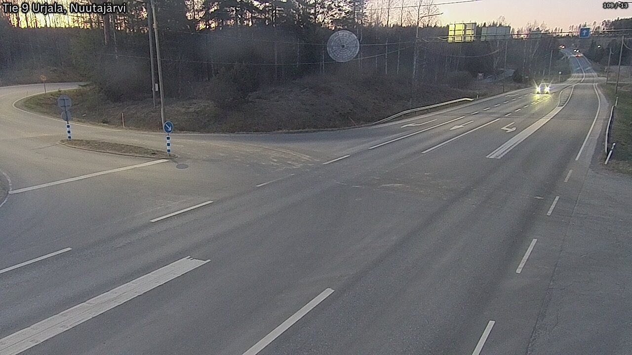 Kelikamerat Kuva Tie 9 Urjala, Nuutajärvi, Urjala, Pirkanmaa