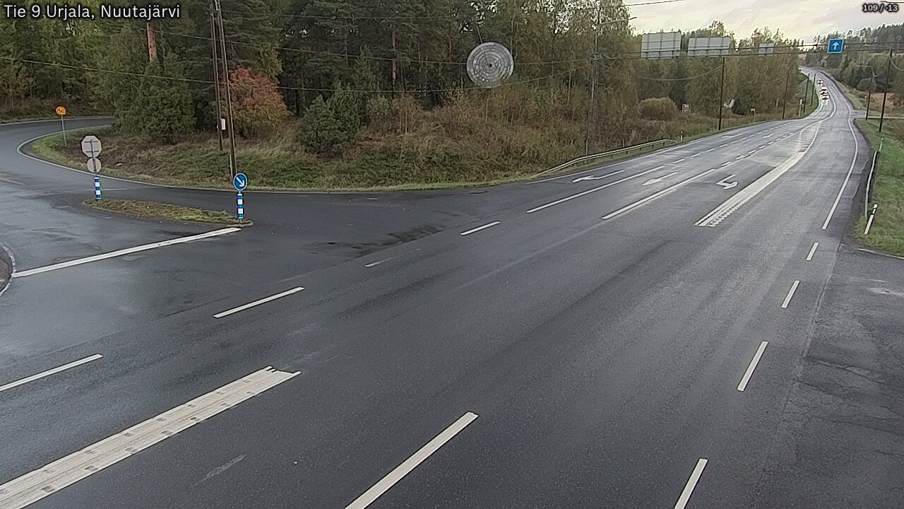 Kelikamerat Kuva Tie 9 Urjala, Nuutajärvi, Urjala, Pirkanmaa
