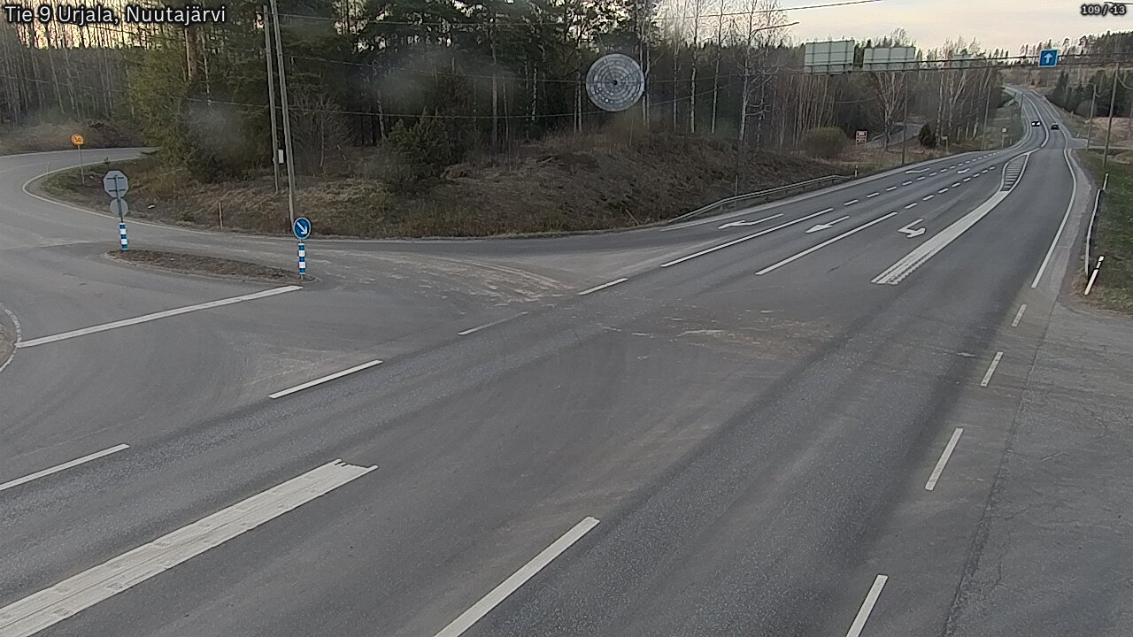 Kelikamerat Kuva Tie 9 Urjala, Nuutajärvi, Urjala, Pirkanmaa