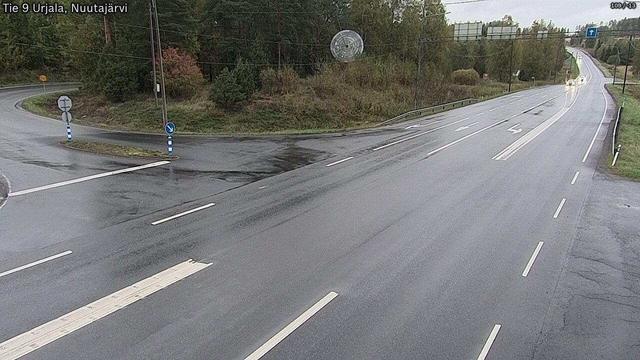 Kelikamerat Kuva Tie 9 Urjala, Nuutajärvi, Urjala, Pirkanmaa