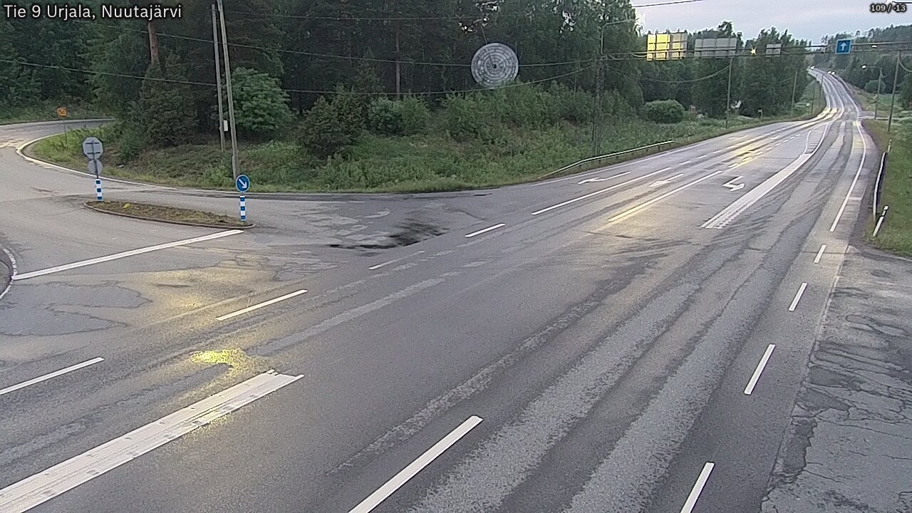 Kelikamerat Kuva Tie 9 Urjala, Nuutajärvi, Urjala, Pirkanmaa