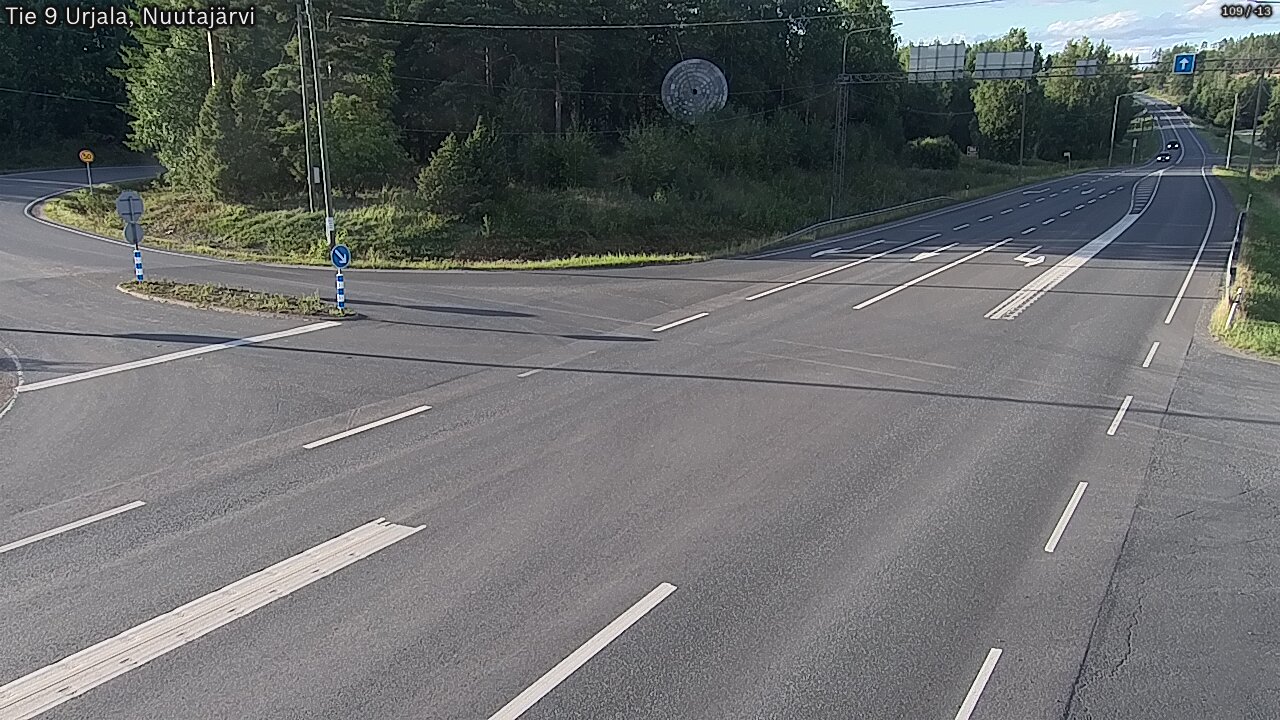 Kelikamerat Kuva Tie 9 Urjala, Nuutajärvi, Urjala, Pirkanmaa