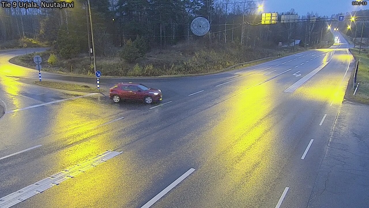 Kelikamerat Kuva Tie 9 Urjala, Nuutajärvi, Urjala, Pirkanmaa