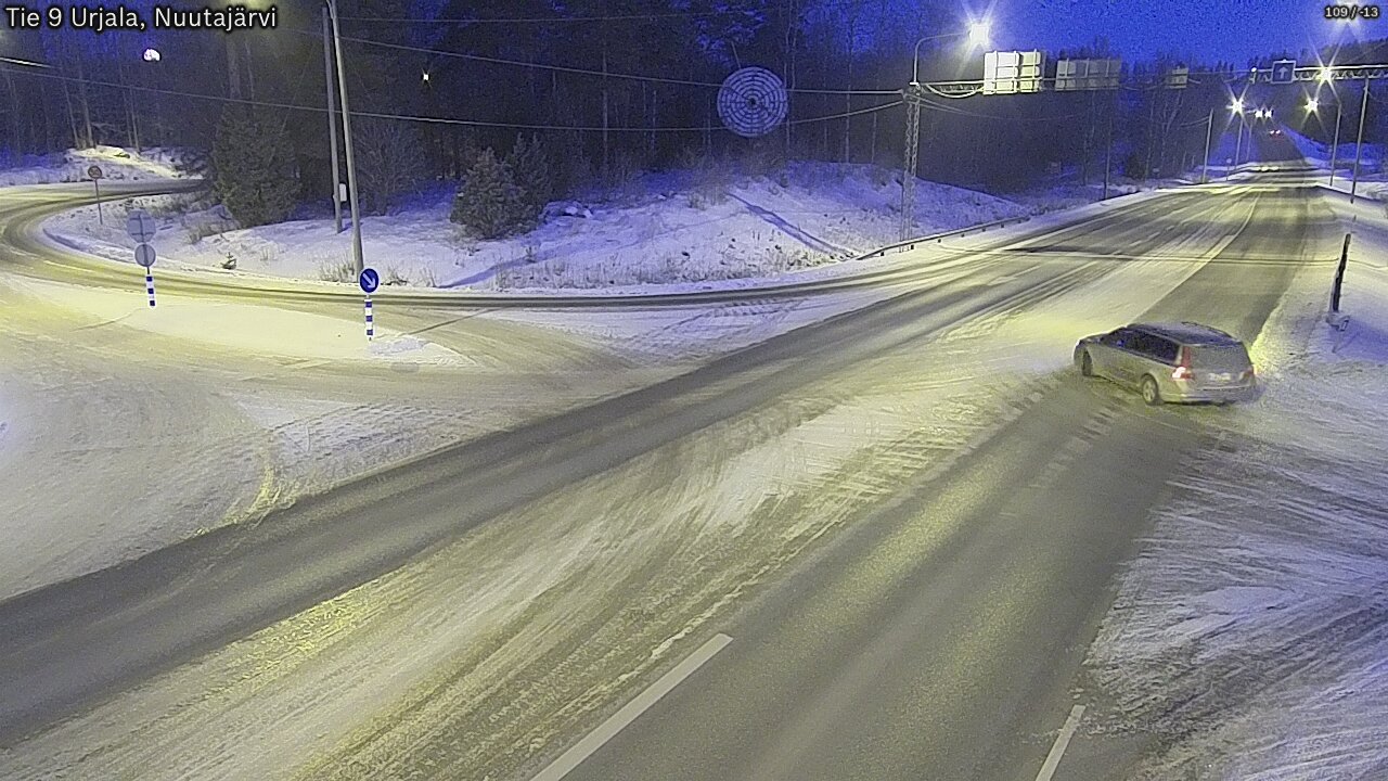 Kelikamerat Kuva Tie 9 Urjala, Nuutajärvi, Urjala, Pirkanmaa