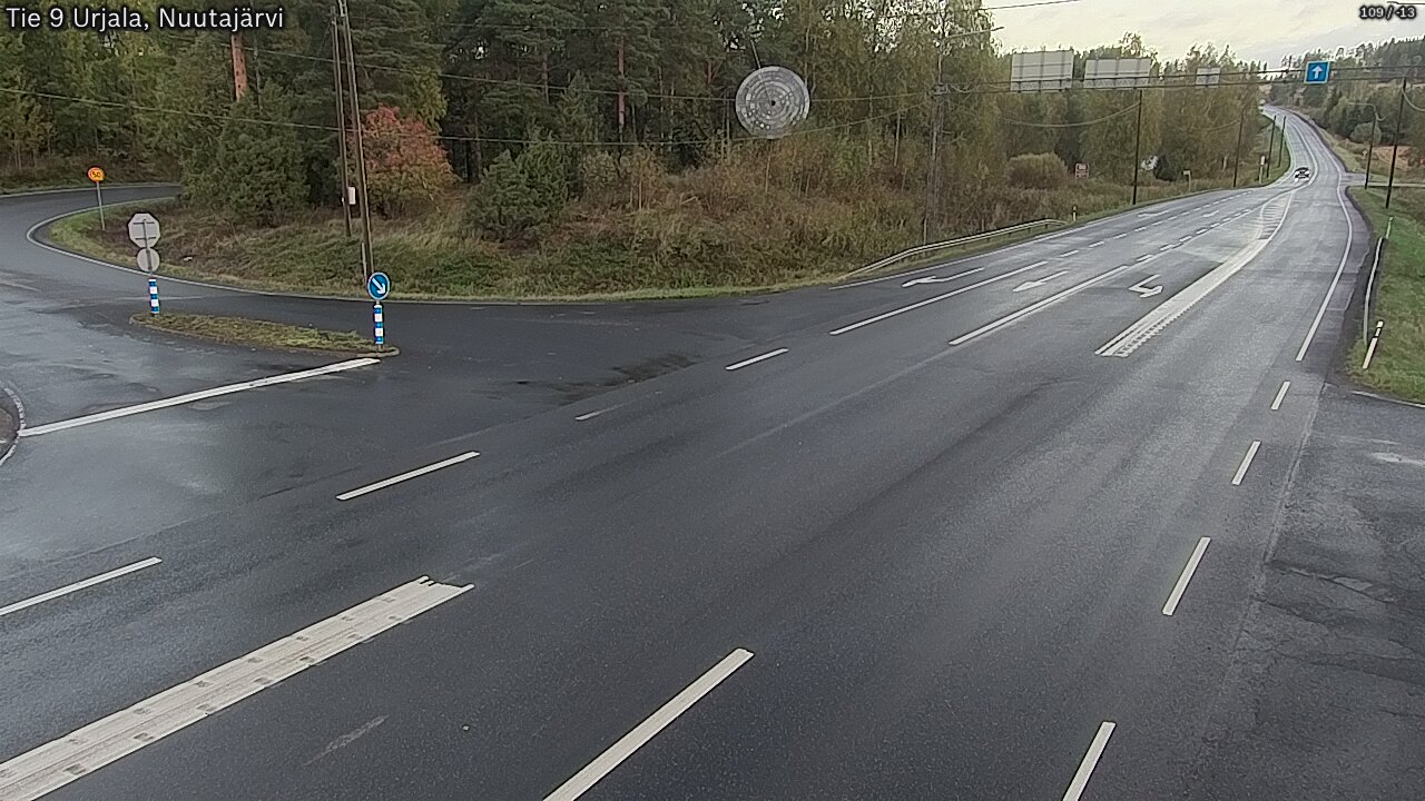 Weather Camera Image Road 9 Urjala, Nuutajärvi, Urjala, Pirkanmaa