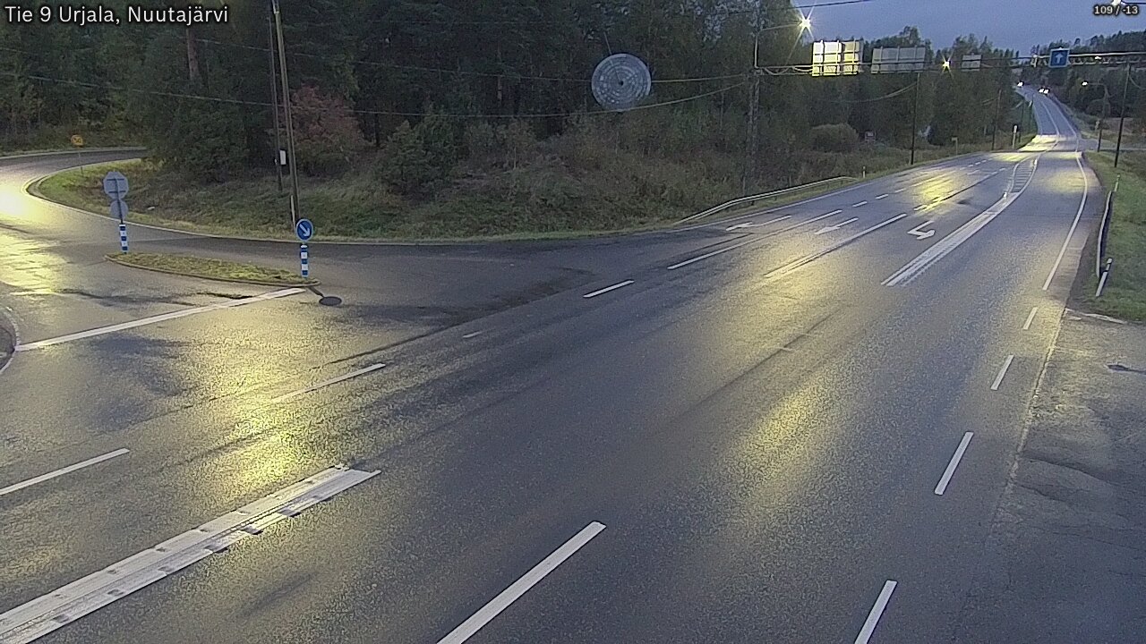 Kelikamerat Kuva Tie 9 Urjala, Nuutajärvi, Urjala, Pirkanmaa